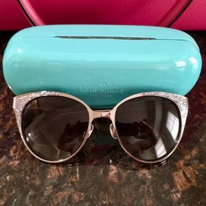 Marietta Glitter Cat-eye Sunglasses